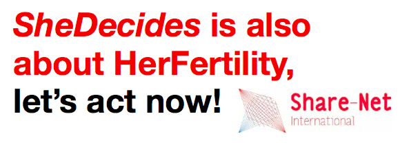 Do you know SheDecides is also about Her Fertility?