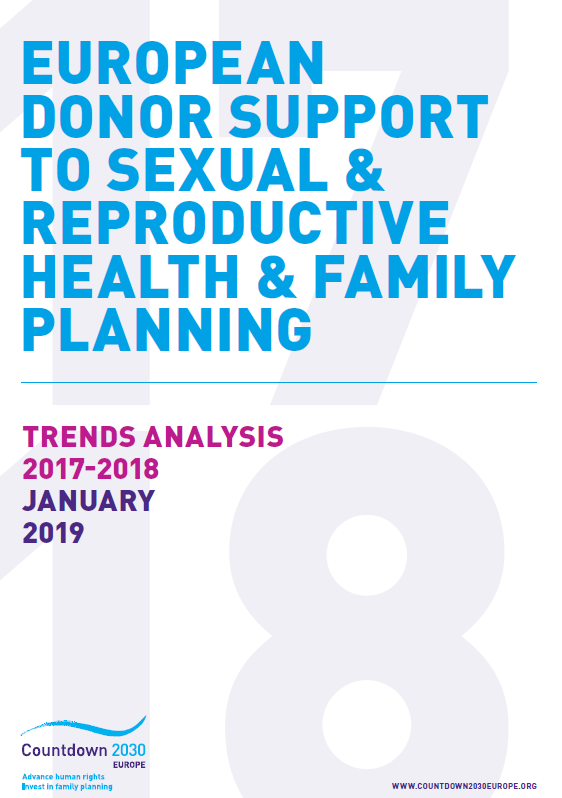 European Donor Support to Sexual & Reproductive Health & Family Planning: Trends Analysis 2017-18