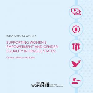 Supporting Women’s Empowerment and Gender Equality in Fragile States: Guinea, Lebanon and Sudan – Research Series
