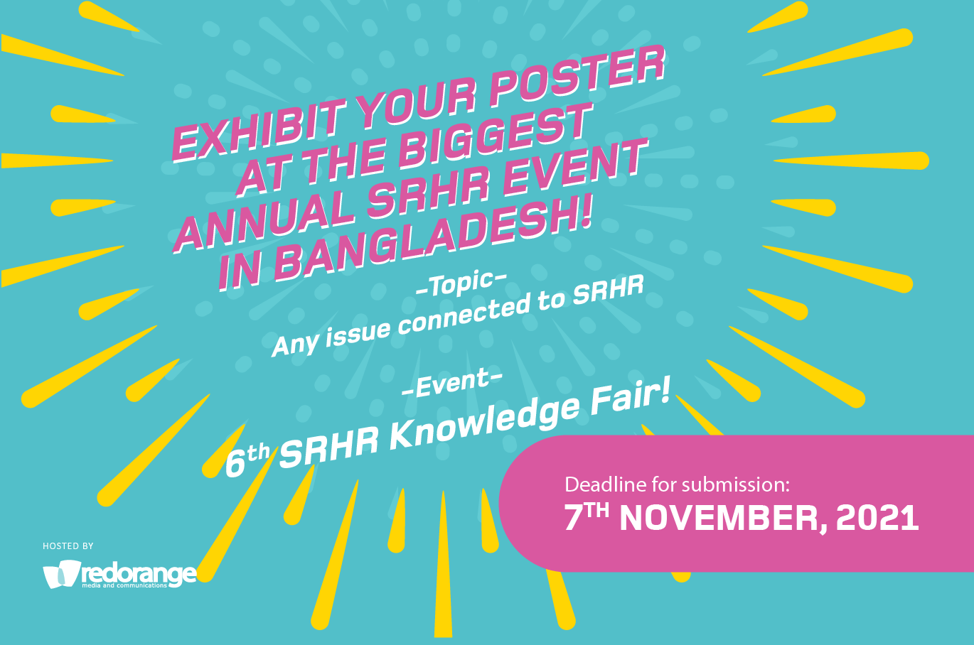 Call For Submissions: Digital Posters for the SRHR Knowledge Fair 2021