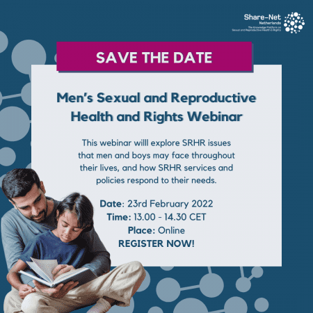 Men’s Sexual and Reproductive Health and Rights Webinar