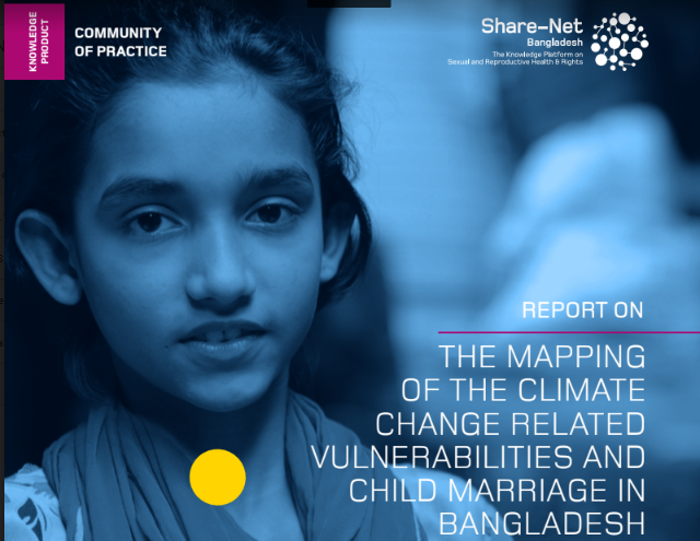 Mapping Climate Change Related Vulnerabilities and Child Marriage in Bangladesh