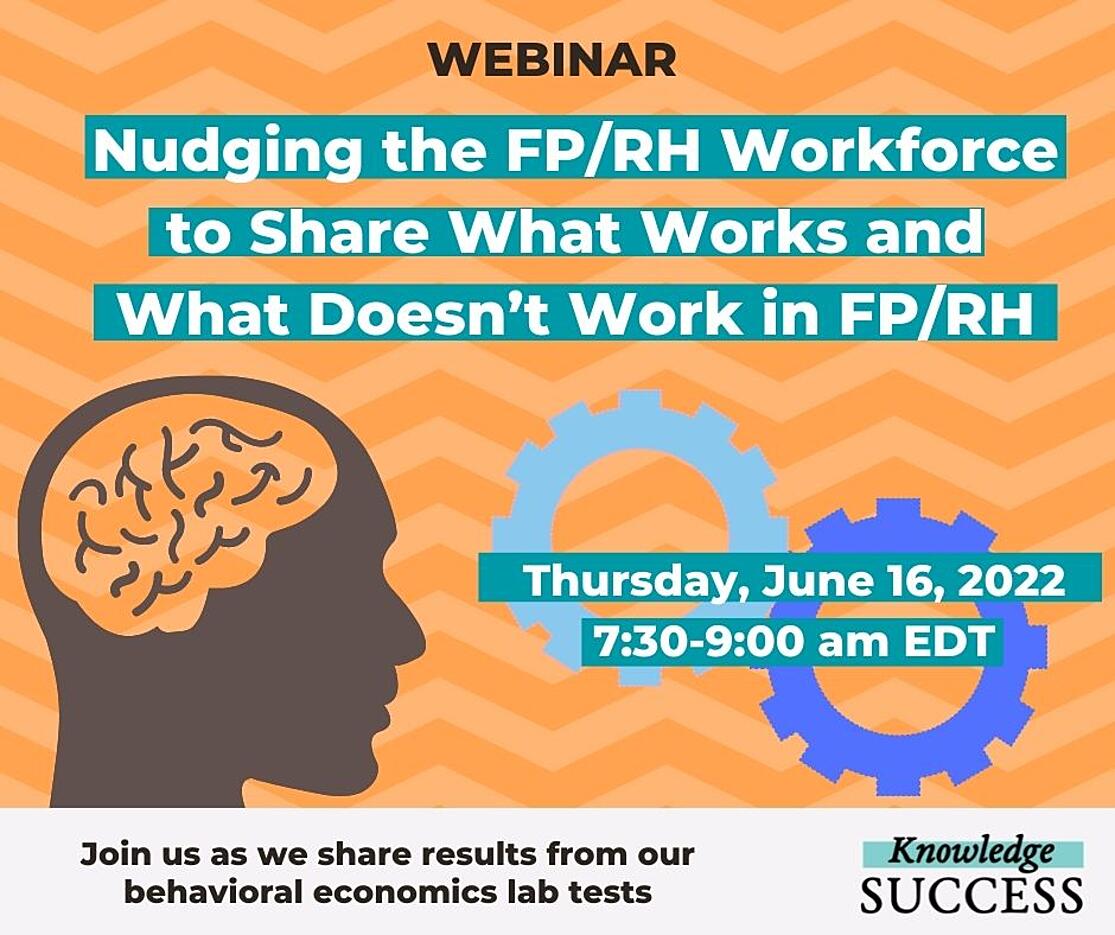 Nudging the FP/RH Workforce to Share Information … and Their Failures