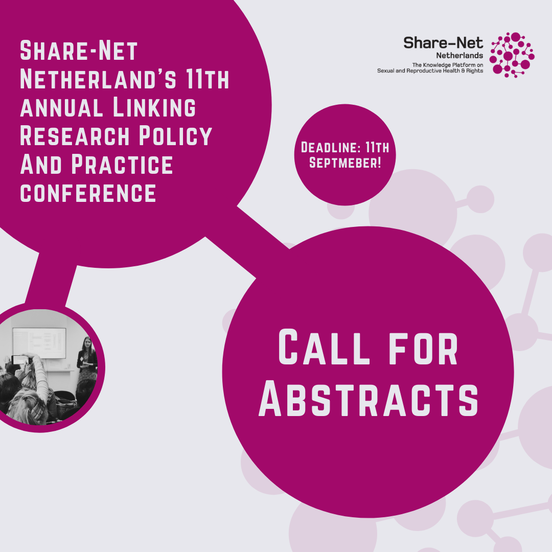 Share-Net Netherlands 11th Annual Linking Research, Policy, and Practice Conference: CALL FOR ABSTRACTS