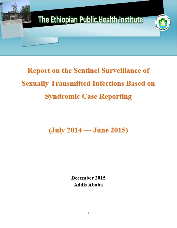 The Sentinel Surveillance of Sexually Transmitted Infections Based on Syndromic Case Reporting