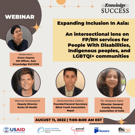 Webinar Announcement: Expanding Inclusion in Asia