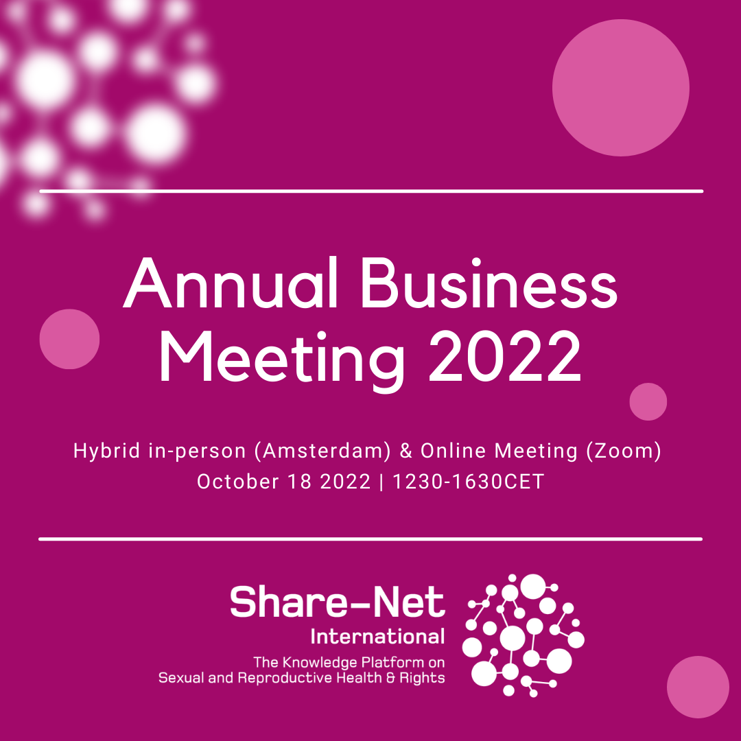 Annual Business Meeting 2022 – Share-Net International