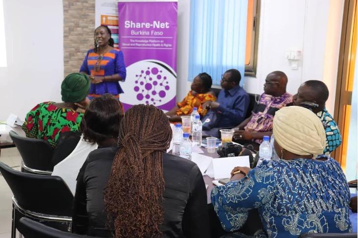 Share-Net Burkina Faso renforce les capacités des journalistes sur la Gestion Hygiénique des Menstrues et la masculinité positive