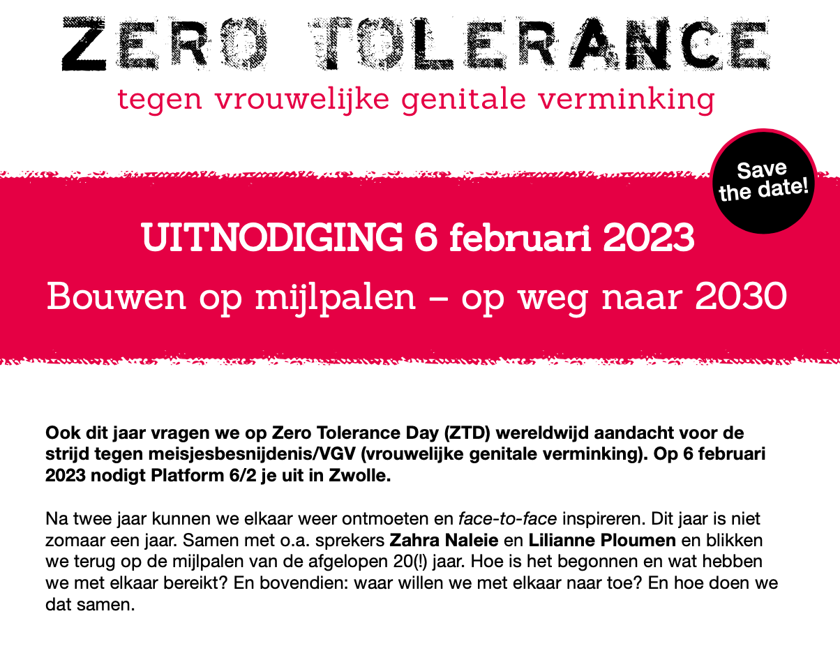 Zero Tolerance Day 2023 (Dutch)