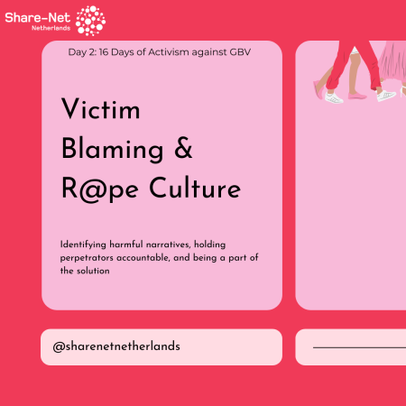 Victim Blaming: Day 2 of 16 Days of Activism Against GBV